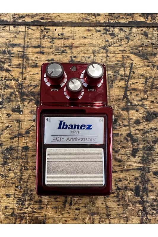 IBANEZ TS9 40th Anniversary Limited Edition - Metallic Red image 1