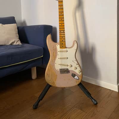 Fender Ltd Spring Event 2021 Red Hot Stratocaster Super Heavy Relic Dirty Shell Pink (Custom Shop) 2022 - Rosa image 9