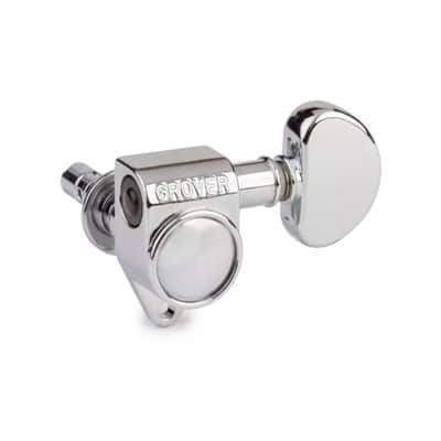 Grover 106C Auto Locking 3+3 Rotomatic Tuners - Chrome image 1