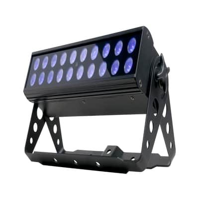 American DJ ADJ UV LED BAR20 IR DMX Bar Wash Blacklight w/Remote+Laptop Bag image 2