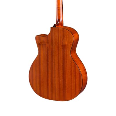 Eastman AC122-1CE Cutaway Grand Auditorium Acoustic Electric Natural w/ Gig Bag image 3