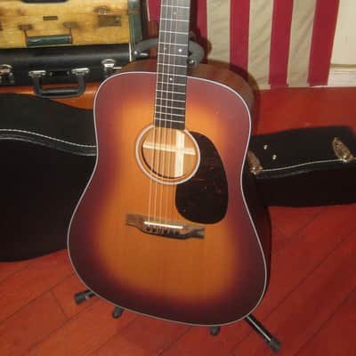 2024 Martin D-18 Satin Amberburst Shaded Top w/ Original Hard Case image 2