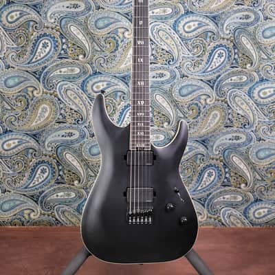 Used Schecter C-1 SLS Elite Evil Twin w/ Case image 2