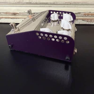 ThorpyFX The Dane Peter Honore Signature Overdrive / Boost 2010s - Silver / Purple image 5