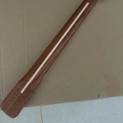 Mahogany Wood Guitar Strat Style Neck, Maple Fingerboard 22 Frets image 3