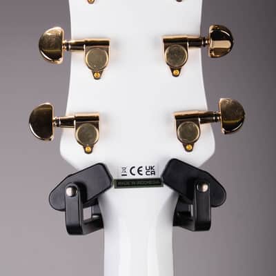 Gretsch G5022CWFE Rancher Falcon Jumbo Acoustic-Electric – White image 8