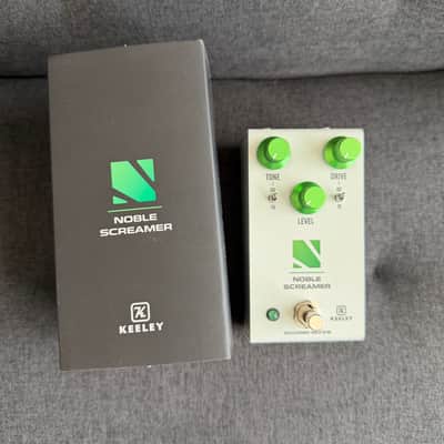 Keeley Noble Screamer Limited Edition - Reverb Exclusive 2024 - Overcast White image 1