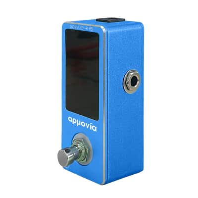 KALAMATA OLIVE Blue Tuner ROOTS Series Aluminum Mini Chromatic Guitar Bass Violin Tuner image 5