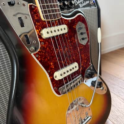 1966 Fender Jaguar with Rosewood Fretboard in Sunburst image 5