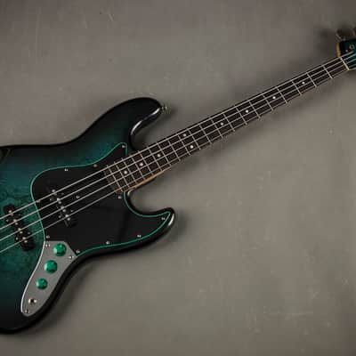 Fender Jazz Bass CUSTOM 1994 Green Paisley image 23
