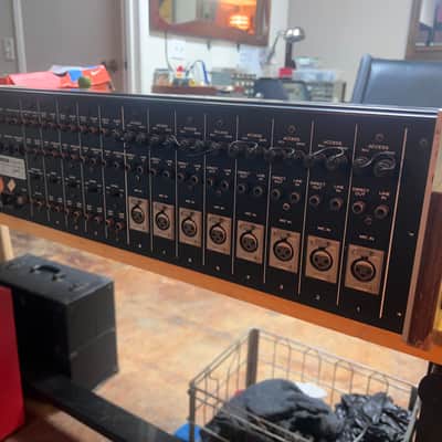 Teac tascam Model 5 1978 vintage analog mixer side cart mixing console Yamaha pm1000 sound workshop image 2