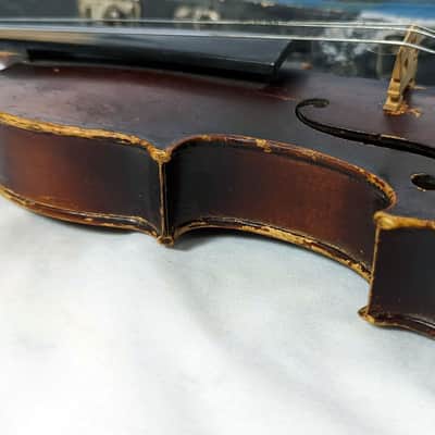 Antonius Stradivarius Cremonensis Faciebat Anno 1721 Copy Violin w/Case image 11