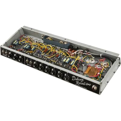 Fender '64 Custom Deluxe Reverb 20-watt 1x12" Tube Guitar Amplifier Combo image 6