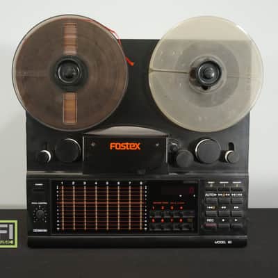 Fostex M80 80s/90s 8 Track Multi-Track 1/4" Reel-to-Reel Tape Recorder - 100V image 1
