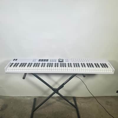 Arturia KeyLab Essential 88 MK3 88 Key USB MIDI Controller Keyboard - White