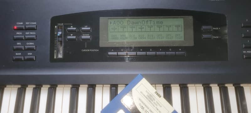 Korg 01/WFD 1990s - Black image 1