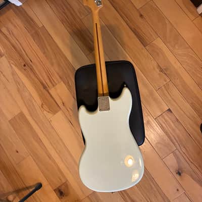 Fender Offset Series Mustang Bass PJ with Rosewood Fretboard 2016 - Sonic Blue image 2
