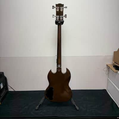 Vintage Gibson EB-3 Walnut Electric Bass Guitar Made in the USA 34" Scale image 14