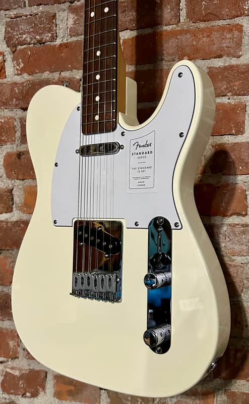 NEW Fender Standard Telecaster - Olympic White, New Line From Fender! Awesome Tele! image 1