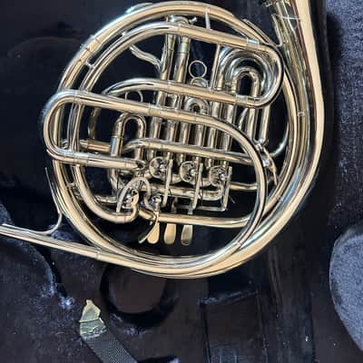 Holton H279 Farkas Professional Model Double French Nickel silver near mint condition. image 8