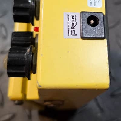 Boss SD-1 Super Overdrive Early MIT Taiwan JRC4558DD Chip ACA Converted to PSA 9vDC Spec image 6