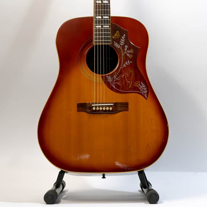 Kiso Suzuki WH-200 Hummingbird Acoustic Guitar - Sunburst