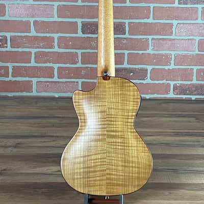 Lanikai Flame Maple Thin Tenor Acoustic-electric Ukulele image 7