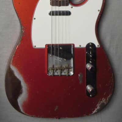 Fender Custom Shop '61 Telecaster Heavy Relic 2025 - Faded Candy Apple Red image 2