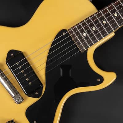 2024 Gibson Custom Shop ‘57 Reissue Les Paul Junior Singlecut TV Yellow VOS | USA 1957 Historic P-90 Pickup Handwired Electronics Wraparound Bridge 3.87kg | CoA OHSC image 18