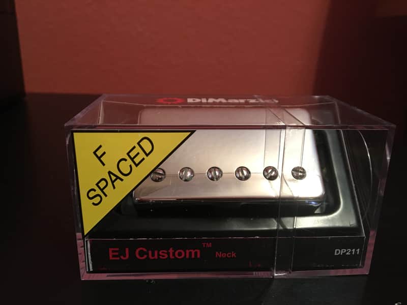 DiMarzio DP211FBK EJ Custom F-Spaced Neck Humbucker image 1