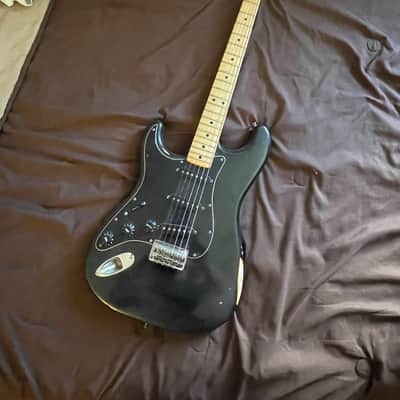 Fender Stratocaster 1977-1978 - Black, Left Handed image 10