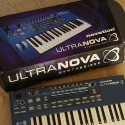 Novation UltraNova 37-Key 20-Voice Synthesizer 2010 - Blue image 5