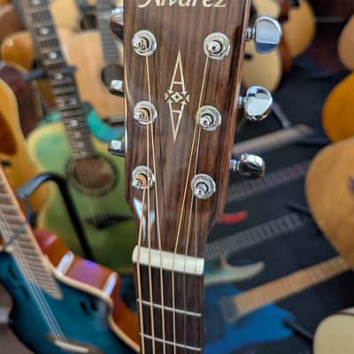 Alvarez AEG70ce Armrest Artist Elite Grand Auditorium Acoustic Electric Guitar image 2