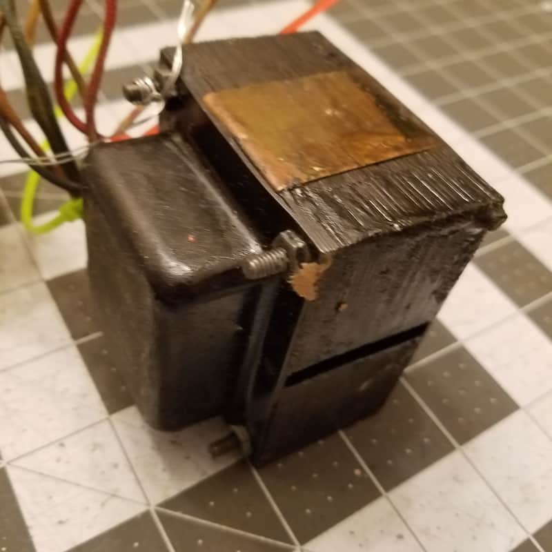 Woodward Schumacher 80-57-0-C Transformer 270-0-270 / 6.3 V Silvertone Vintage Power Tested Tube Amp Project 1961 image 1