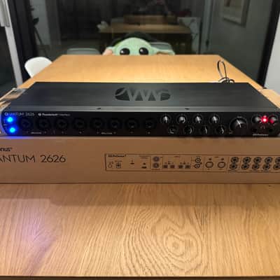 PreSonus Quantum 2626 Thunderbolt Audio Interface 2020 - Present - Black image 1