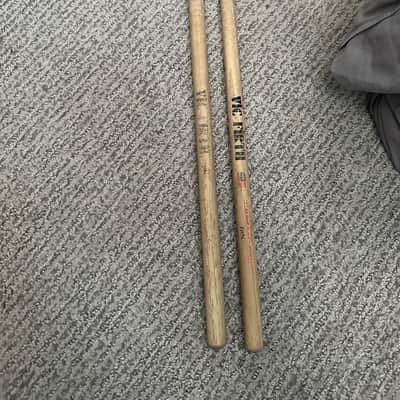Vic Firth 5AN 5A Nylon Tip Drum Stick Pair 2010s - Natural image 1