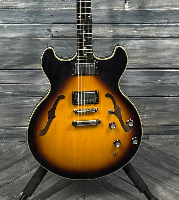 Aslin Dane Jazz semi hollow - Sunburst image 1