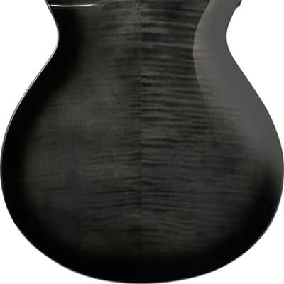 Ibanez AEWC400 Acoustic Electric Guitar - Transparent Black Sunburst High Gloss (AEWC400TKS) image 10
