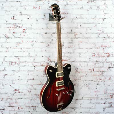 Gretsch - 2021 Streamliner G2622 P90 w/Stopbar - Claret Burst - x2082 - USED image 8