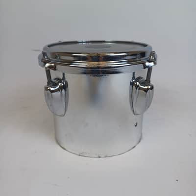 *Slingerland 5.5x6" Concert Tom Drum Chrome Wrap 100 Series Sonatube Vintage 80s image 1