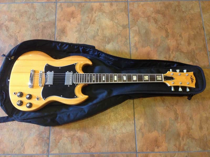 Vintage 1970's ARIA Electric Guitar Japan Lawsuit SG Standard Copy