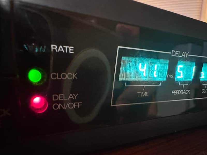 Roland SDE-3000A Digital Delay 1980s - Black image 1