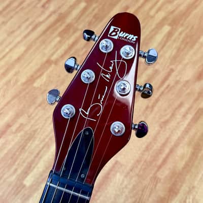⚡️2003⚡️ Burns London Brian May Signature Red Special~ Cherry Red Korean Made! image 11