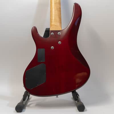 Washburn Bantam XB-500 Electric Bass 5 String with Gigbag - Red image 5