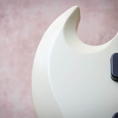 GIBSON USA Custom Shop 1963 SG Special Reissue Lightning Bar "Classic White + Rosewood" (2023) image 7