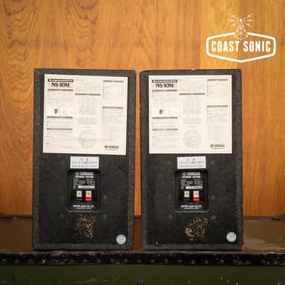 early 1980's Yamaha Model NS-10M Studio Monitors - Matched Set 157624 image 3