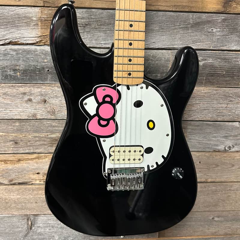 Squier Hello Kitty Stratocaster 2006 - 2009 - Black image 1