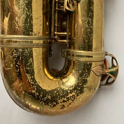 Selmer Mark VI Tenor Saxophone 1956 – Relacquered – European engraving image 15