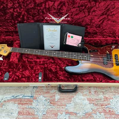Fender Custom Shop 10 Hot Rod Bass 2021 Sunburst image 9