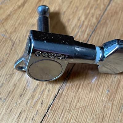Gotoh SGE tuning machines 1980s - Chrome image 7